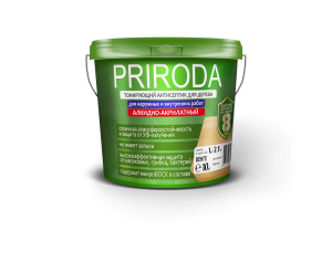 Антисептик для дерева ПРИРОДА ИНЕЙ (10 кг) (1)