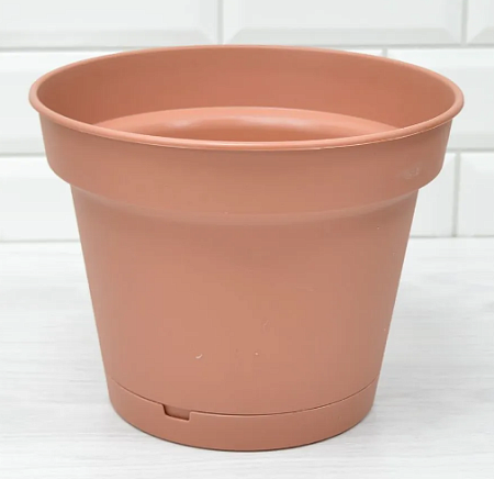 Кашпо "Mint" D185мм 2,3л с/п Терракотовый (21) 221612032/01