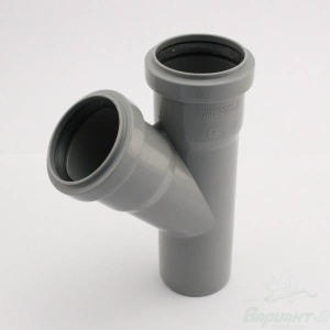 Тройник ПП 50*50*50*45 с кольцом (50)