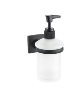 Дозатор для жидкого мыла Delphinium "5909", черный