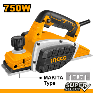 Рубанок электро INGCO 750Вт, 17000 об/мин, ширина стогания 82мм, PL7508 INDUSTRIAL(6)