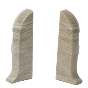 Заглушка лев+пр NGF56 Дуб Амбер Серый (25уп/2шт)