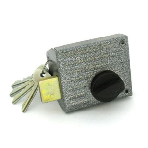 Замок накладной "Зенит" ЗН1-2.1 серебро (16)