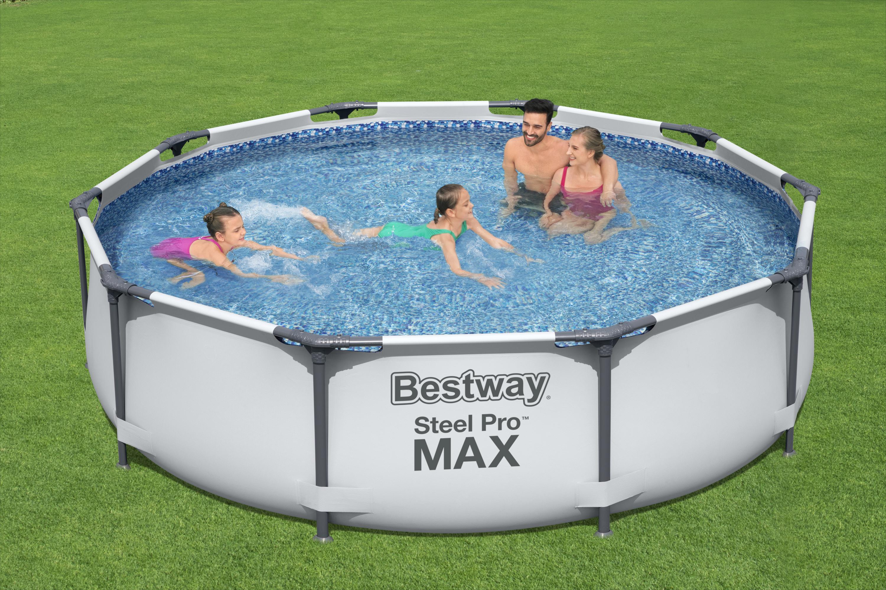 Бассейн каркасный 305*76 см Steel Pro MAX Bestway (56406) – купить в Улан- Удэ: цена, характеристики, фото, доставка