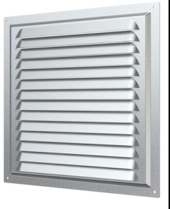 Решетка вентиляционная МЦ сетка 250х250 оцинк.сталь ERA (25)