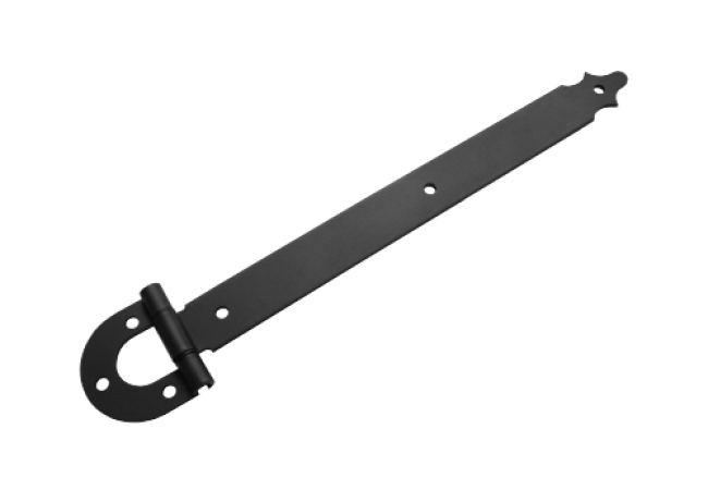 Петля-стрела усиленная Домарт ПСУ-500, черный