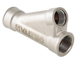 Тройник косой, для гильзы под погружной датчик 1"х1/2" (5/20)