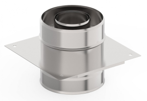 Монтажная площадка ф 200х280, AISI 439/Оц, 1,0мм/0,5мм, (К), (пл.320х400)