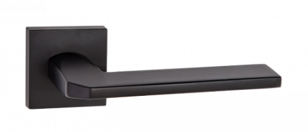 Ручка дверная РЕНЦ 03 "Кераско", квадр накл, черный (20)