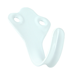 Крючок-вешалка № 2 белый (300)