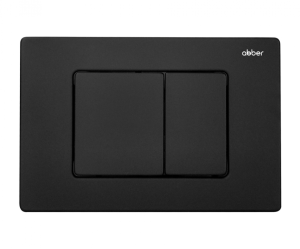 Кнопка смыва ABBER AC0120MB черная матовая(_1_)