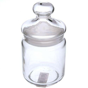 Банка для продуктов КЛУБ 0.5л с крышкой