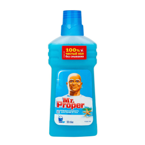 Жидкость для уборки Мистер Пропер Моющая жидкость для полов и стен Океан 500мл*20(__)