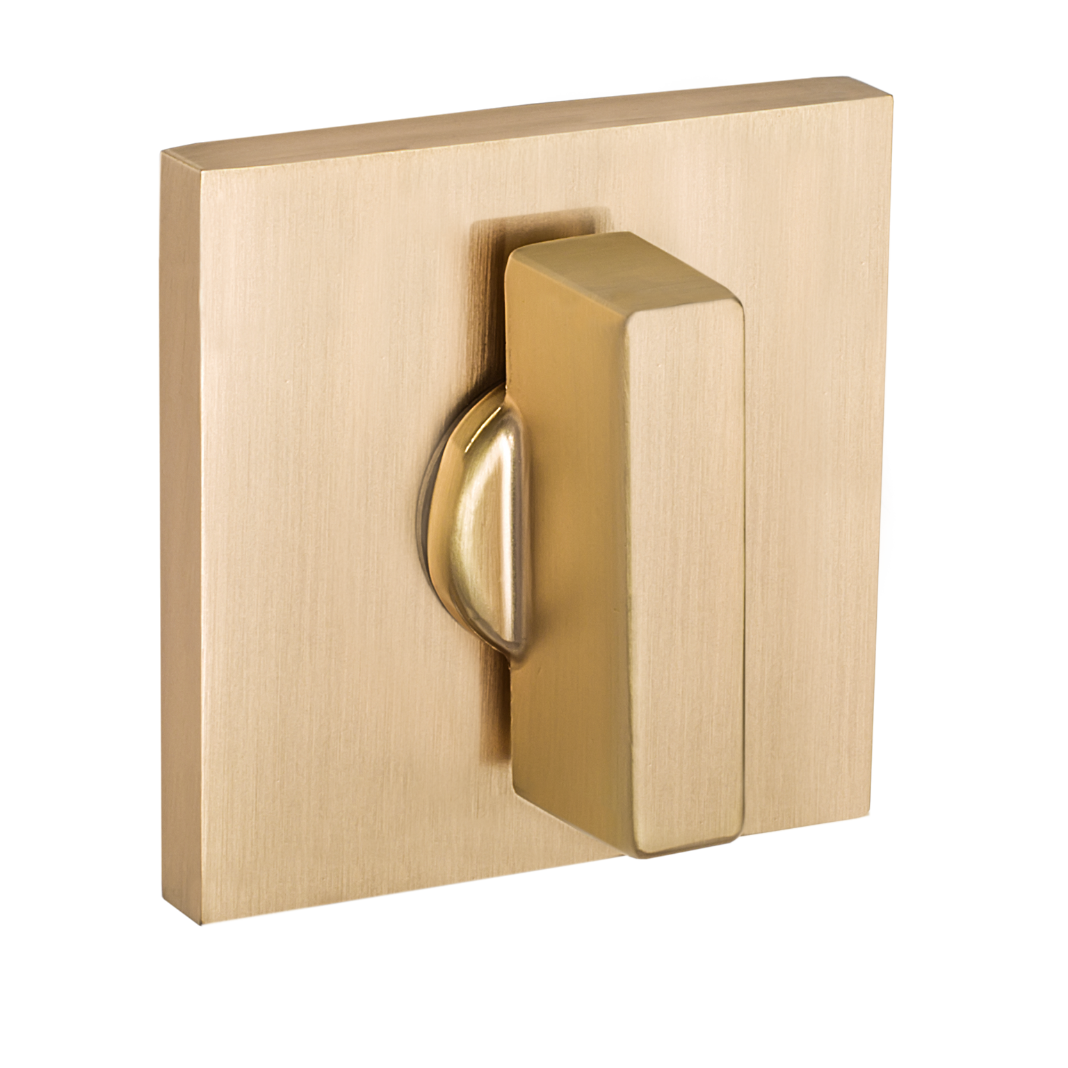 Завертка квадр. Puerto, SLIM 03, золото мат. сатинир. (5/100)