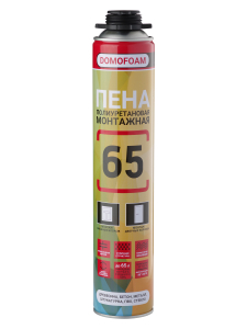 Пена монтажная DOMOFOAM PRO 65 всесезонная 750 мл (12)
