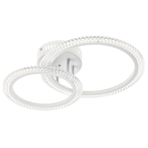 Люстра LED 52924 2 RIFLESSO с ДУ 3 реж 470х330х120 52Вт 16м² белый