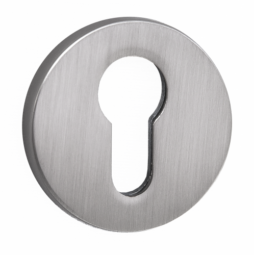 Накладка на цилиндр круг. Puerto SLIM 06 никель супер мат. (10)