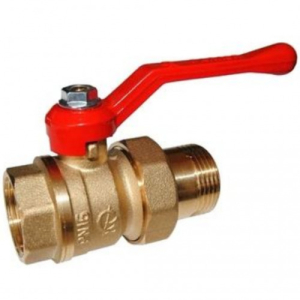 Кран шаровой СТАНДАРТ 1" ВН-НР со сгоном рычаг, Галлоп(__)