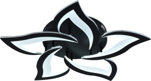 Светильник AU61647/5 BK LED Чёрный 90W ПДУ 675*75