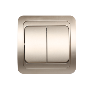 Выключатель Шампань Скрытой установки 2-х клав Марс Smartbuy (10)