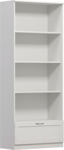Стеллаж СИРИУС 1 ящик 78х190 белый RU