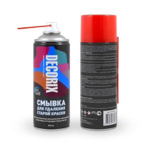 Аэрозольная смывка DECORIX 520мл бесцветный (12)