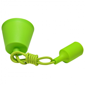 Подвес с патроном E27 1 м зеленый (10)