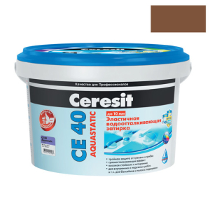 Затирка Ceresit CE 40 2кг Темно-коричневый (12)