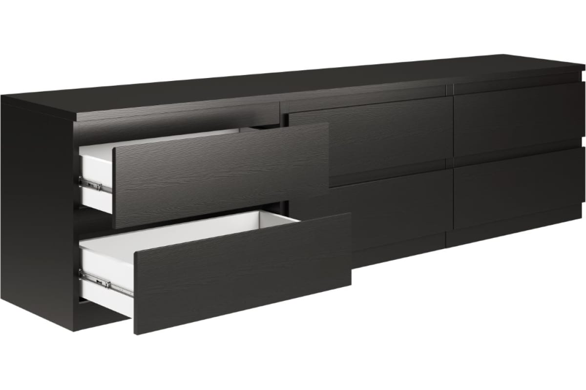 Тумба 6 ящиков КАСТОР Дуб Венге