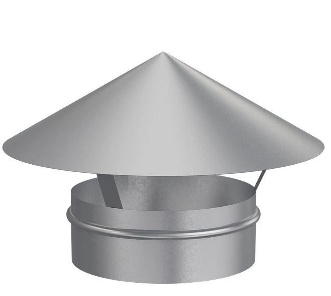 Зонт крышный RUG D200 оцинк.сталь ERA PRO (10)