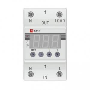 Реле напряжения с дисплеем MRV 63A EKF PROxima (10)