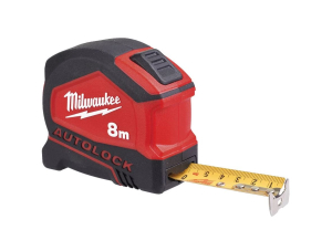 Рулетка AUTOLOCK 8м (ширина полотна 25мм) MILWAUKEE