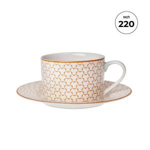 Чайная пара "Медовая" 220 мл