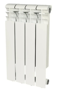 Радиатор алюминиевый Rommer Profi 500 4секц. (гл 80мм) (Вт 157)(_1_)
