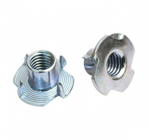 Гайка мебельная забивная оцинк. М8 (6 шт) - пакет (10)***