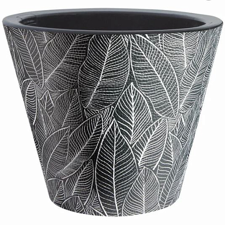Кашпо Декор "Джангл" (3л.) Цв. Антрацит (Арт. КШ-9413)