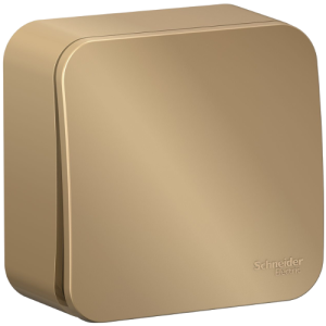 Титан выключатель Открытой установки 1-кл. изол. пласт. BLANCA (15)