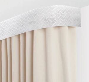 карниз Кант 7см с/п 3,0м 2рядный светло-серый