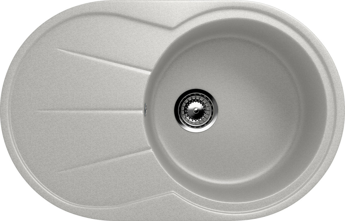 Мойка Ulgran U-503 овал. 745*465 серый 310(_1_)