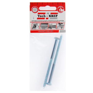 Саморез DIN 571 сантехнический оцинк  6х120 (2 шт) - пакет