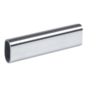 Труба овальная 30х15х1000х0,8, хром (10)