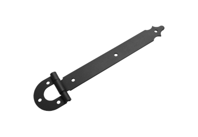 Петля-стрела усиленная Домарт ПСУ-400, черный