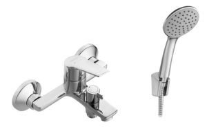 Смеситель для ванны-душа Santek Венга с аксессуарами. хром (8)