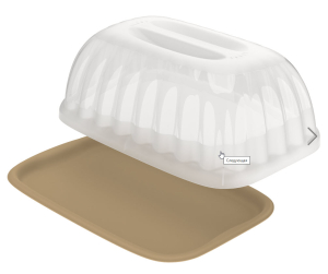 Контейнер д/продуктов 406*266*167мм АП 606 (30)