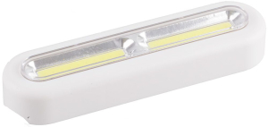 Светодиодный светильник-кнопка 1LED 3W (3*AAA в комплект не входят), 178*42*25мм, белый, FN1210(_10_