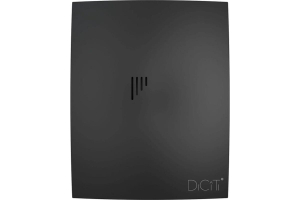 Вентилятор накладной BREEZE D125 обр.клапан Matt black DICITI (10)