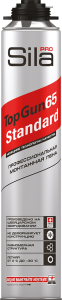 Пена монтажная проф. Sila Pro TopGun 65 STANDARD, 850 мл (1/12)