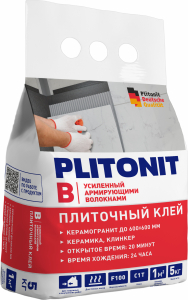 Клей плиточный PLITONIT В 5кг