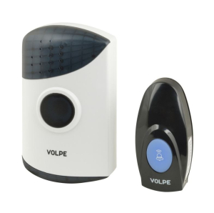 Звонок беспроводной световая индикация. Радиус действия 100 UDB-Q024 W-R1T1-16S-100M-WH (15)