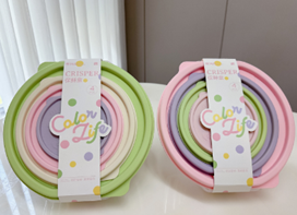 Набор контейнеров "Лакомка" круг., 4 шт., пластик 2л; 1,05л; 530 мл; 200 мл